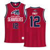 Stony Brook University Red Basketball Jersey - #12 Peyton Frey