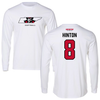 Austin Peay State University Softball White Performance Long Sleeve - #8 Kiley Hinton