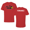 Illinois State University Swimming & Diving Red Redbird Performance Tee - Michelle Fernandez