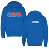 University of Florida Swimming & Diving Royal Blue Hoodie - Conor Gesing