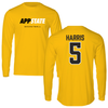 Appalachian State University Basketball Gold Long Sleeve - #5 Jazlyn Harris