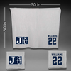 Jackson State University Baseball Gray Blanket - #22 Isaiah Williams