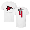 Southeast Missouri State University Football White Tee - #4 McCoy Casey