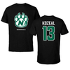 Northwest Missouri State University Baseball Black Performance Tee - #13 Trenton Kozeal