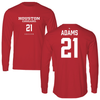 University of Houston Soccer Red Long Sleeve - #21 Chloe Adams