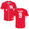 University of Houston Red Softball Jersey - #9 Kennedy Thomas