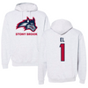 Stony Brook University Football Gray Hoodie - #1 Rah'Khem El