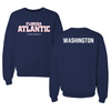 Florida Atlantic University Football Navy Crewneck - Leon Washington