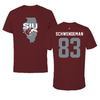 Southern Illinois University at Carbondale Football Maroon State Tee - #83 Ryan Schwendeman