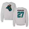 Coastal Carolina University Football Gray Crewneck - #27 Spencer Kishbaugh