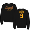 Loyola University-Chicago Volleyball Black Crewneck - #9 Taylor Venuto