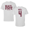 Mississippi State University Softball Solid Athletic Gray Performance Tee - #4 Riley Hull