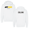 Appalachian State University Tennis White Hoodie - Riley Collins