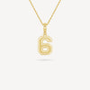 Gold Presidents Pendant and Chain - #6 Jacob Peters