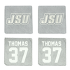 Jacksonville State University Football Stone Coaster (4 Pack)  - #37 Christian Thomas