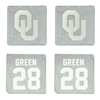 University of Oklahoma Soccer Stone Coaster (4 Pack)  - #28 Sophia Green