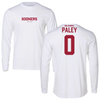 University of Oklahoma Soccer White Sooners Performance Long Sleeve - #0 Morgan Paley