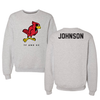 Illinois State University Track and Field Gray Crewneck - Trixie Johnson