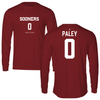 University of Oklahoma Soccer Crimson Long Sleeve - #0 Morgan Paley