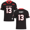 Saint Francis University (Pennsylvania) Black Football Jersey - #13 Jayden Ivory