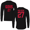 Austin Peay State University Football Black Jersey Long Sleeve - #27 Tommy Holden