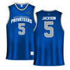 University of New Orleans Blue Basketball Jersey - #5 Tyson Jackson