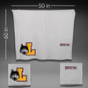 Loyola University-Chicago Golf Gray Blanket - Jolie Brochu