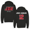 Jacksonville State University Softball Black Hoodie - #12 Jones-Hubbard