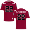 Dean College Maroon Lacrosse Jersey - #22 Manny Alvarez-Segee