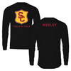 University of Southern California TF and XC Black Performance Long Sleeve - Summer Mosley