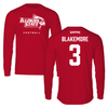 Illinois State University Football Red Long Sleeve - #3 Mason King