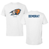 Bucknell University Cheer White Performance Tee - Kendall DeMorat