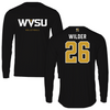 West Virginia State University Volleyball Black Long Sleeve - #26 Valencia Wilder