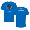 University of New Orleans TF and XC Blue Mascot Tee - Gary Sandrock