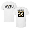 West Virginia State University Basketball White Tee - #23 Shelby Harmeyer