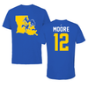 McNeese State University Volleyball Blue State Tee - #12 Naterah Moore