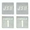 Jacksonville State University Basketball Stone Coaster (4 Pack)  - #1 Marcus Fitzgerald Jr