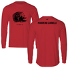 Jacksonville State University Tennis Red Mascot Long Sleeve - Ivan Marrero Curbelo