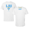 Long Island University Fencing White Tee - Abigail Hunt