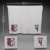 Alabama A&M University Volleyball Gray Blanket - #4 Caitlin Shaw