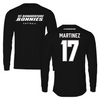 St. Bonaventure University Softball Black Long Sleeve - #17 Bryana Martinez