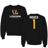 Lipscomb University Basketball Black Crewneck - #1 Rylan Houck