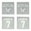 Eastern Washington University Football Stone Coaster (4 Pack)  - #7 Efton Chism III