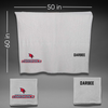 Saginaw Valley State University Swimming & Diving Gray Blanket - Kaylene Darbee