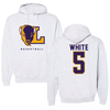 Lipscomb University Basketball Gray Hoodie - #5 Miles White