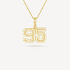 Gold Presidents Pendant and Chain - #95 Anthony Williams