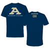 University of Akron Swimming & Diving Navy Tee - Claire Cox