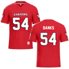 Eastern Washington University Red Football Jersey - #54 Jaren Banks