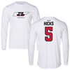 Austin Peay State University Football White Long Sleeve - #5 Braxton Hicks