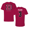 Dean College Volleyball Cardinal Tee - #3 Arthur Felicio